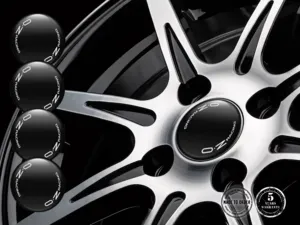 OZ Style Autocollant Bombé Logos Jantes de Luxe